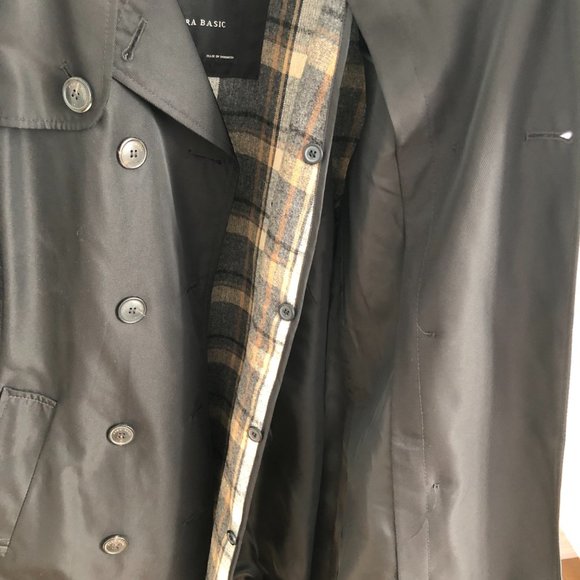 ZARA trench coat with detachable lining vest - Picture 5 of 10